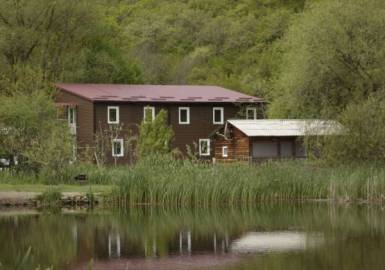Небольшая гостиница Крыма по дороге на ай-петри